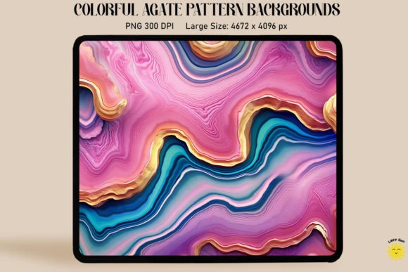 Exquisite Agate Veining Backgrounds: A Natural Masterpiece