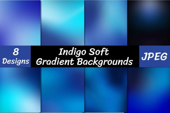 Indigo Gradient Backgrounds: Elevate Your Creative Projects