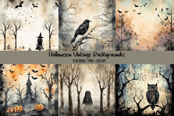 Unlocking Nostalgia with Halloween Vintage Backgrounds