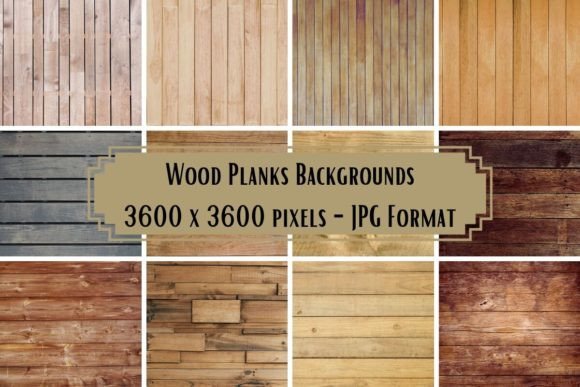 Wood Planks Backgrounds: A Designer's Rustic Toolkit